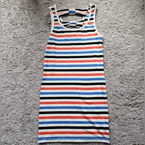 Striped Sleeveless Dress